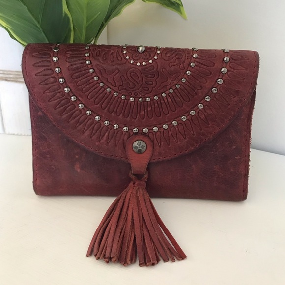 Patricia Nash Colli Studded Tassel Clutch Wallet - Picture 3 of 13